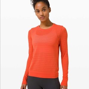 Orange breeze by LS lululemon shirt
